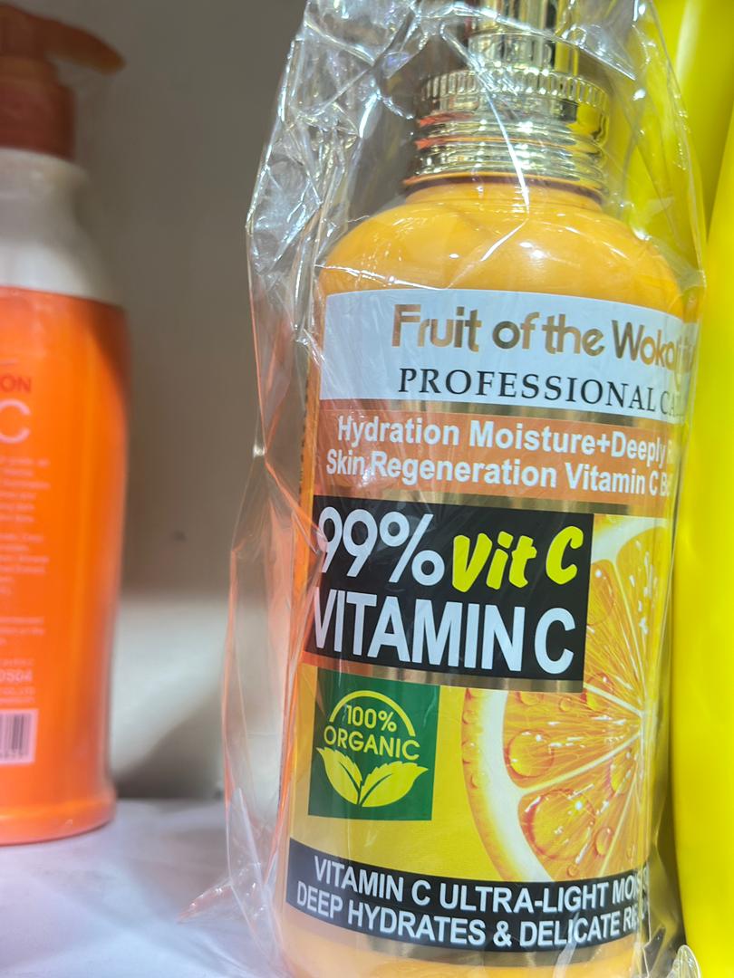 Fruits of the Wokali Vitamin C Body Lotion