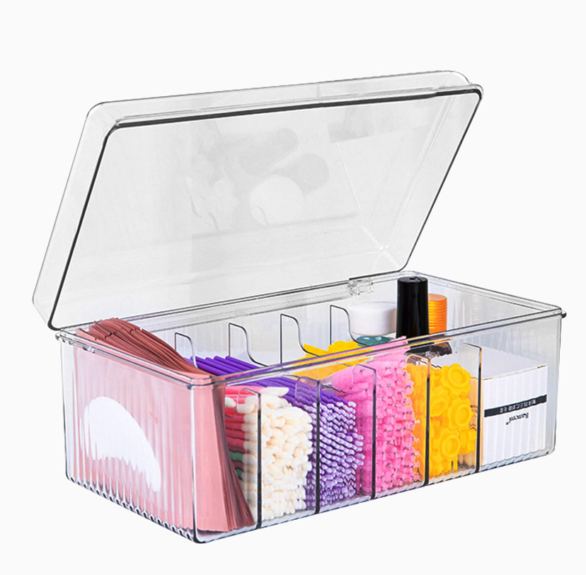 Multi‑Tray Lash Organizer: