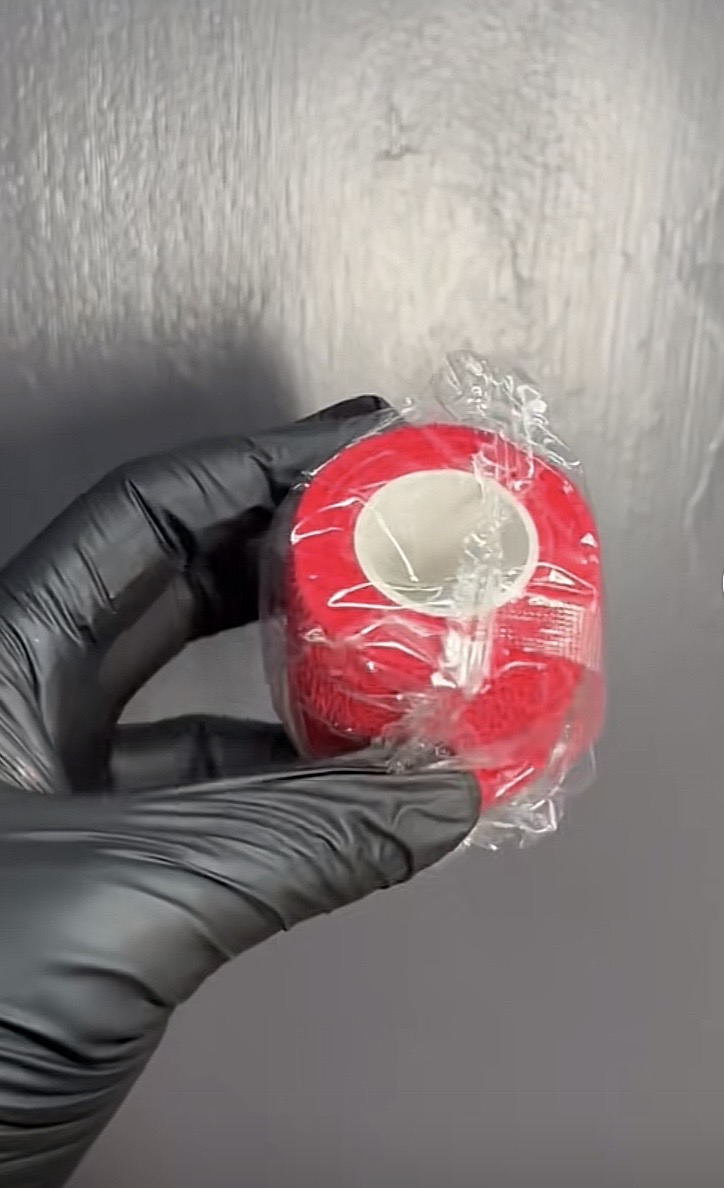 Tattoo grip wrap roll