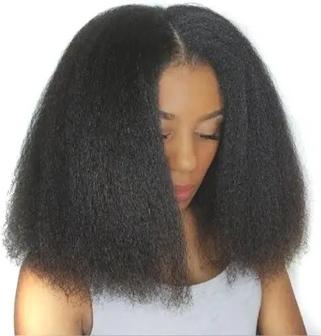 Short Yaki Straight Wig
