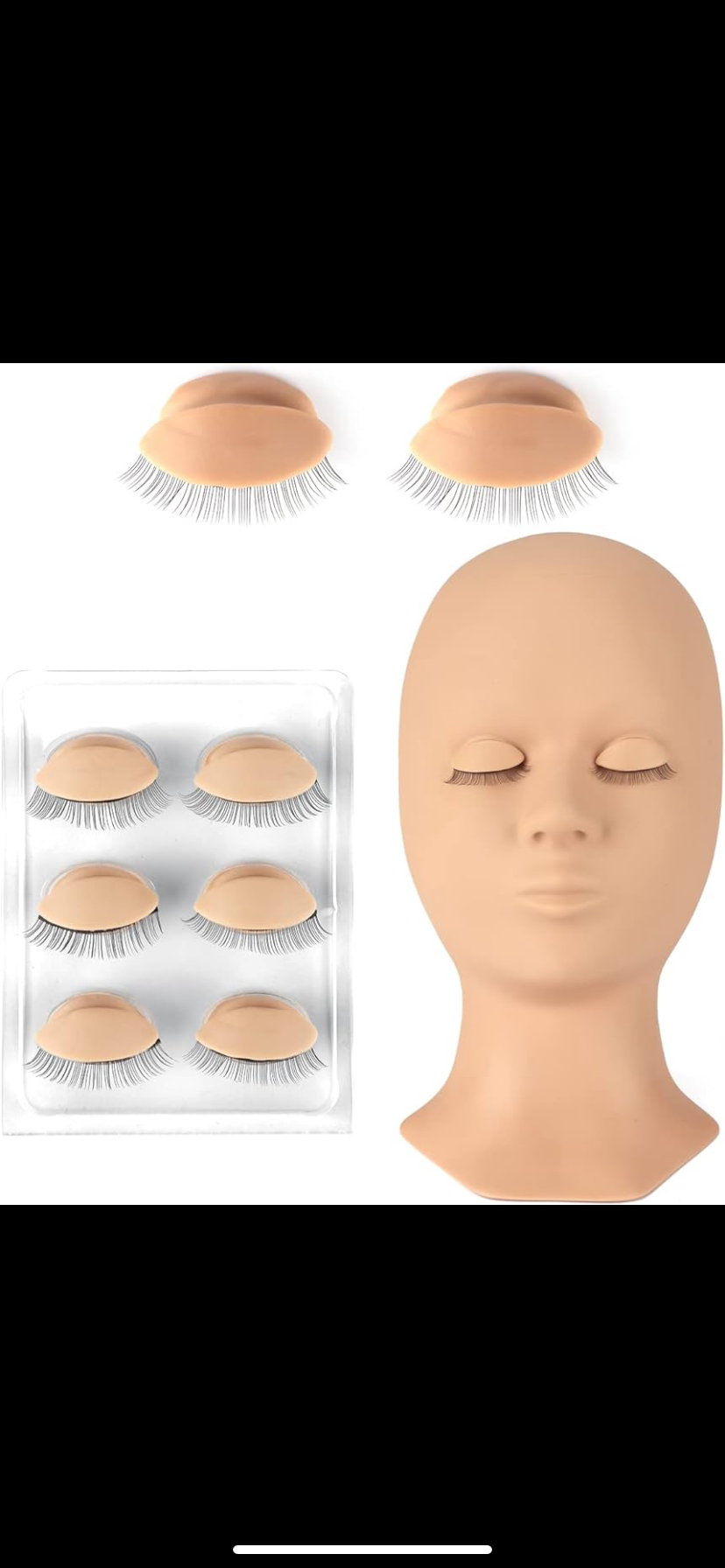 Lashes Training Head (Mannequin Head)