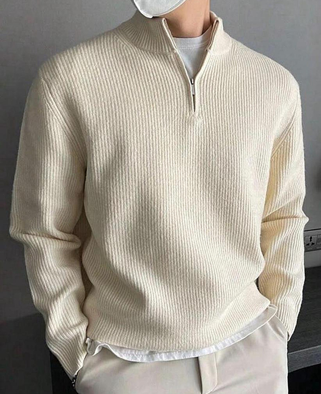 Men's long sleeve_silk shirt