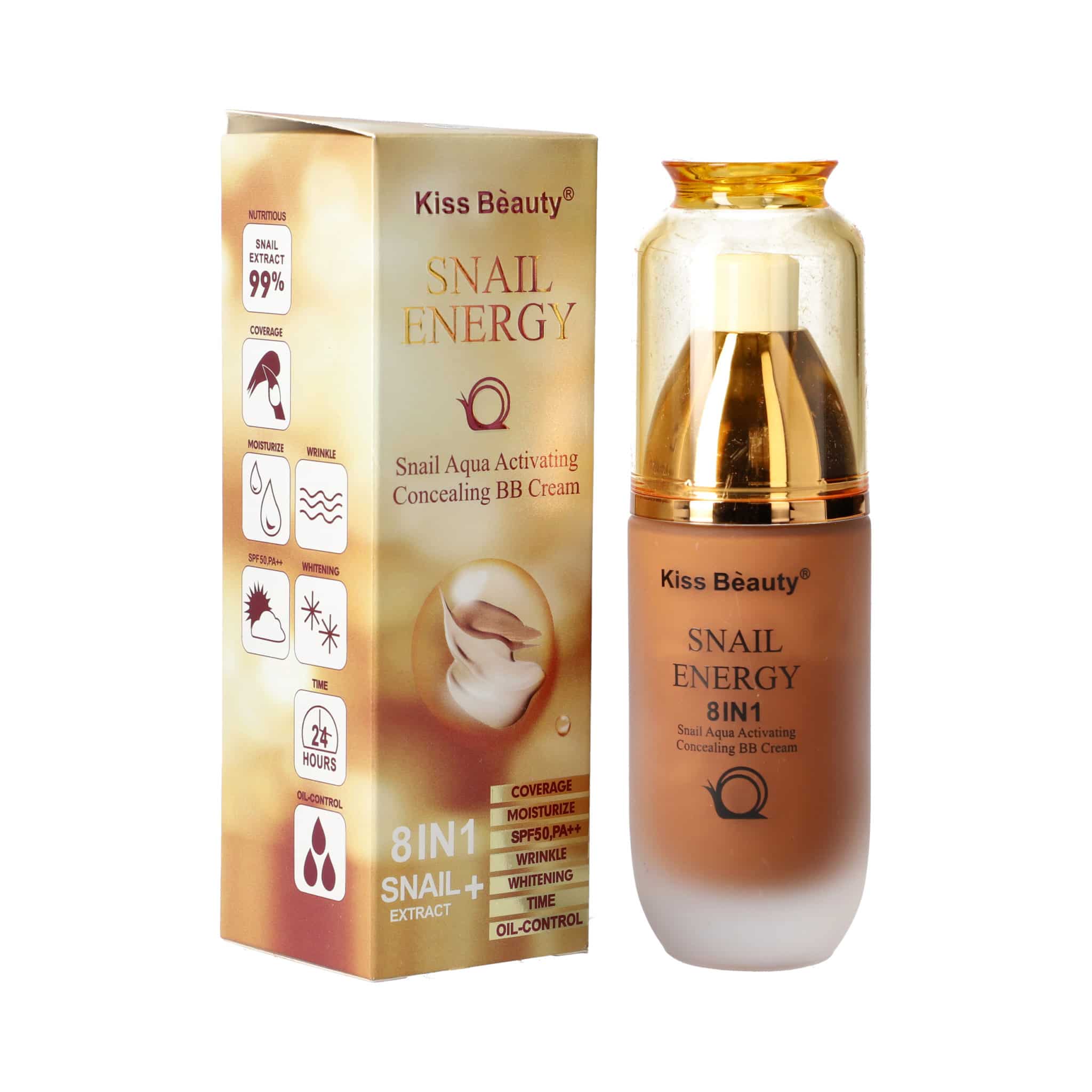 Snail Foundation (Kiss Beauty)