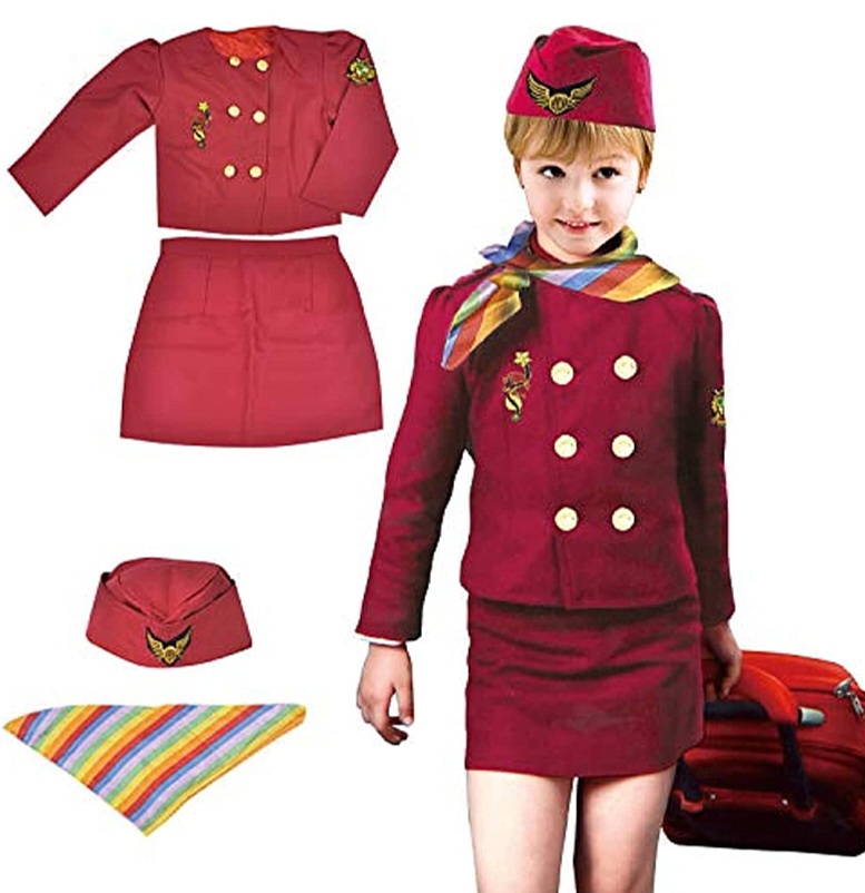 Stewardess kid's costume