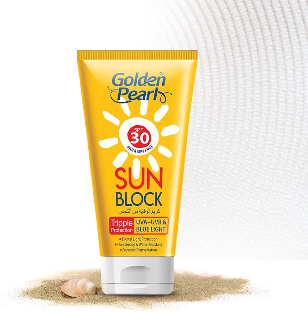 Golden Pearl Sunblock (SPF 45)